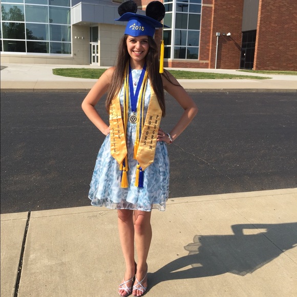 Worn once! LC Lauren Conrad Cinderella Blue Dress - Picture 5 of 6